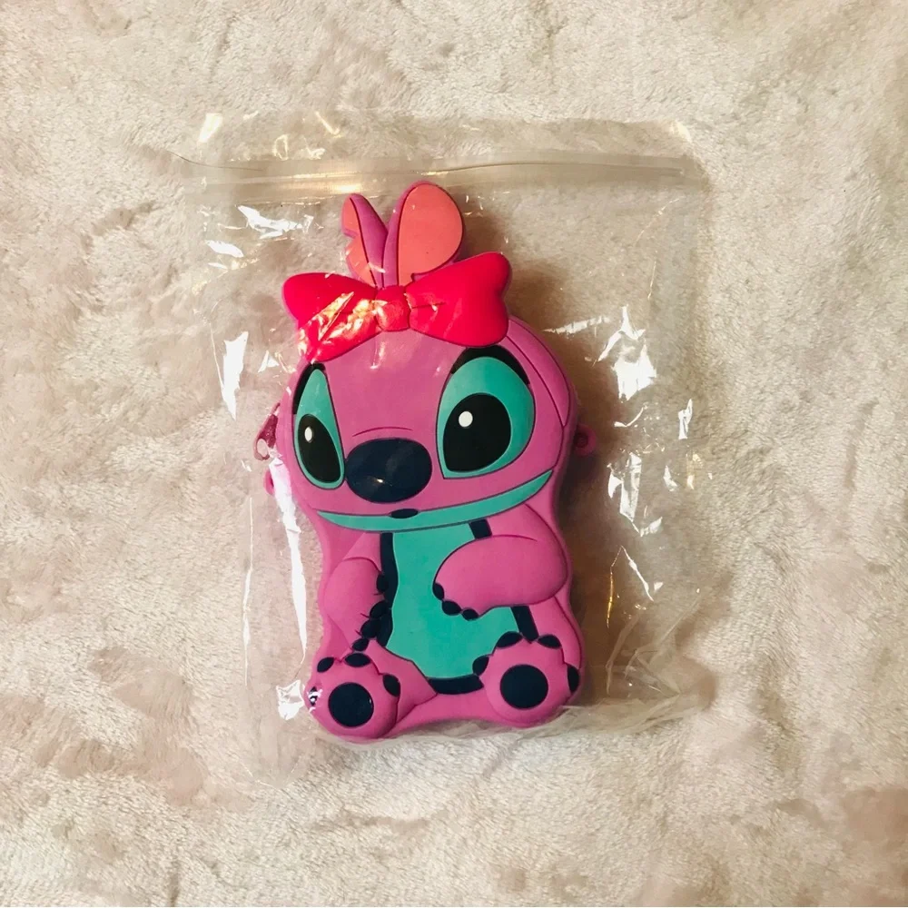 LILO & Stitch Angela Silicone Bag Disney Cartoon Anime Figure Shoulder Bag NWOT